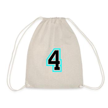4 Symbole numérique - Sac de sport léger - nature - Devant