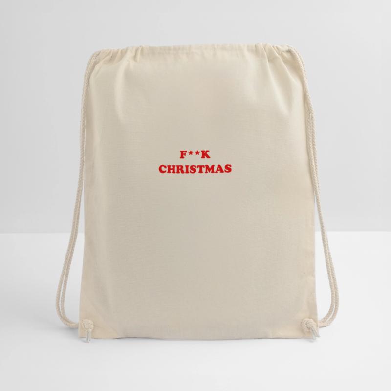 F**K Weihnachten Turnbeutel