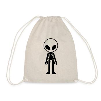 alien - Drawstring Bag - nature - Front