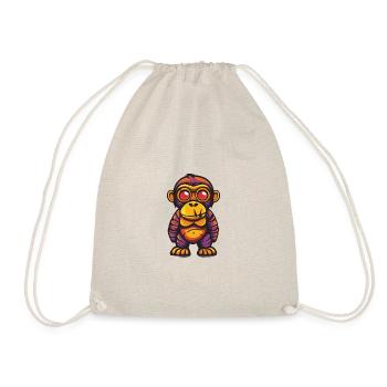 Gorille d’Halloween Animal - Sac de sport léger - nature - Devant