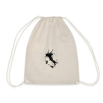 ITALY - MAP - PAINTING - Drawstring Bag - nature - Front