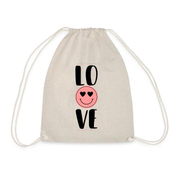 Sourire d’amour - Sac de sport léger - nature - Devant