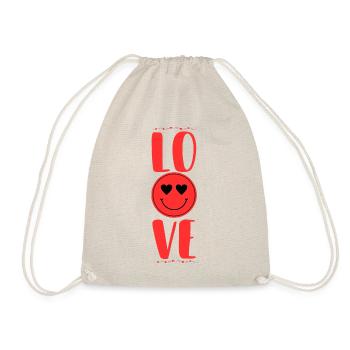 Sourire d’amour - Sac de sport léger - nature - Devant
