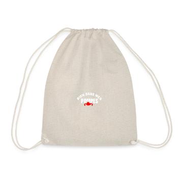 Well in my Pumps everything is fine humor - Drawstring Bag - nature - Front