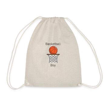 Basketball Boy - Turnbeutel - Natur - Vorne
