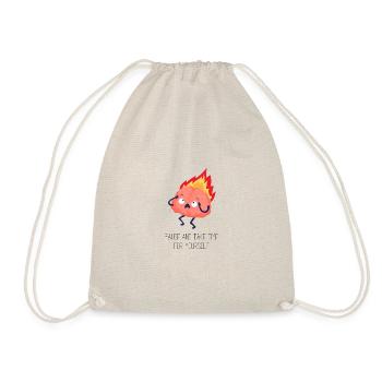 Quote Hive, t-shirt design, brain - Drawstring Bag - nature - Front