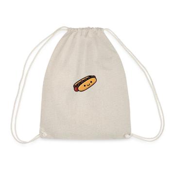 Hot Dog - Drawstring Bag - nature - Front