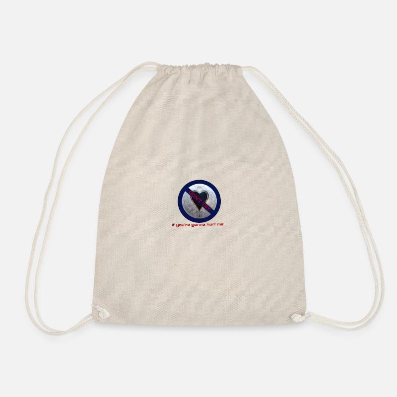 Broken heart - Drawstring Bag - nature
