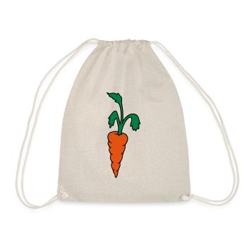 Carotte carotte - Sac de sport léger - nature - Devant