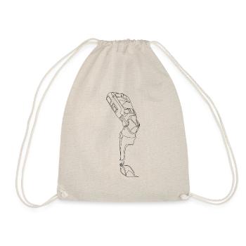 Orthosis minimalist (gOT it!) - Drawstring Bag - nature - Front