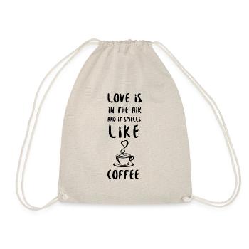 Coffee Love - Drawstring Bag - nature - Front