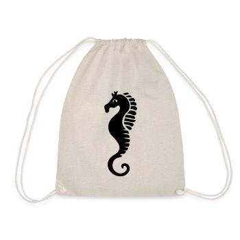 Sea horse - Drawstring Bag - nature - Front