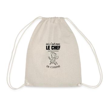 Chef de cuisine - Sac de sport léger - nature - Devant