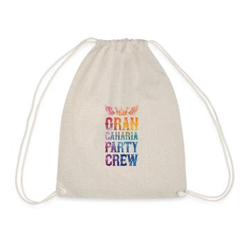 Dicton de l’équipe de fête de Gran Canaria - Sac de sport léger - nature - Devant