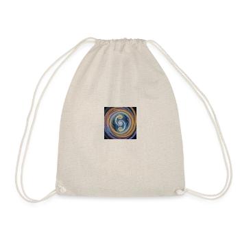 two spirals - art design universe - Sac de sport léger - nature - Devant