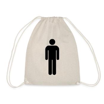 Homme - Drawstring Bag - nature - Front