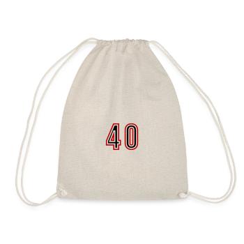Maillot 40 Années Numéros - Sac de sport léger - nature - Devant
