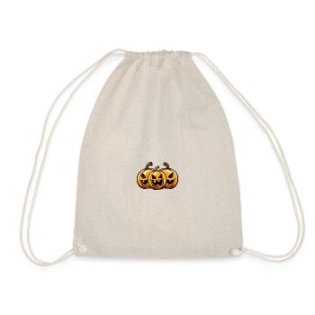 Pumpkin Halloween - Drawstring Bag - nature - Front