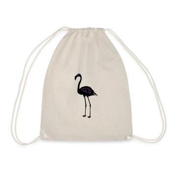 Symbole du flamant rose - Sac de sport léger - nature - Devant