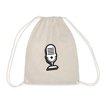 Icône du microphone - Sac de sport léger - nature - Devant
