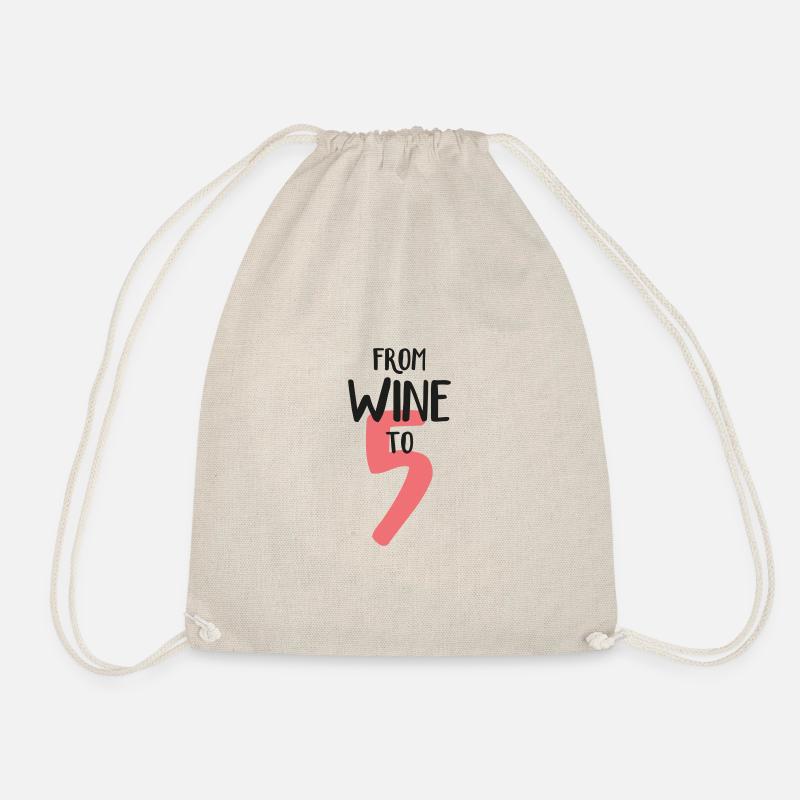 From wine to five - Turnbeutel - Natur