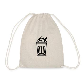 milkshake - Sac de sport léger - nature - Devant