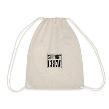 Support Crew - Drawstring Bag - nature - Front