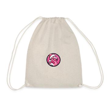 Flamingo Weihnachten Christmas - Drawstring Bag - nature - Front
