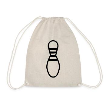 Quille de Bowling - Sac de sport léger - nature - Devant