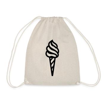 Glace - Drawstring Bag - nature - Front
