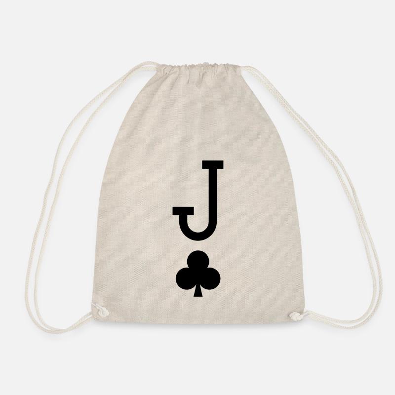 Jack cross - Drawstring Bag - nature