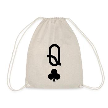Lady cross - Drawstring Bag - nature - Front