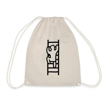 Ladder to success - Line - Drawstring Bag - nature - Front