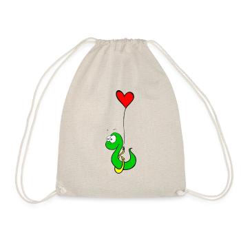 asticot amoureux - Sac de sport léger - nature - Devant