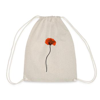 Mohn(tag) - Turnbeutel - Natur - Vorne