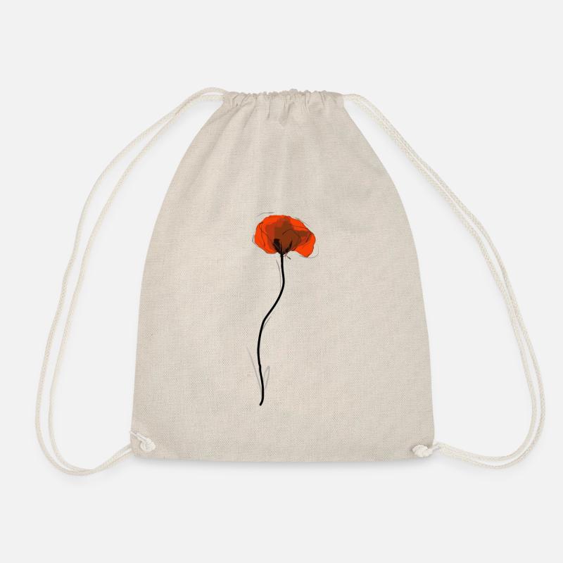 Mohn(tag) - Turnbeutel - Natur