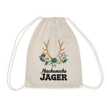 Nachwuchs Jäger Nachwuchsjäger Jagd Papa Jägerin - Turnbeutel - Natur - Vorne