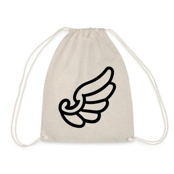 Ailes d'ange - Sac de sport léger - nature - Devant