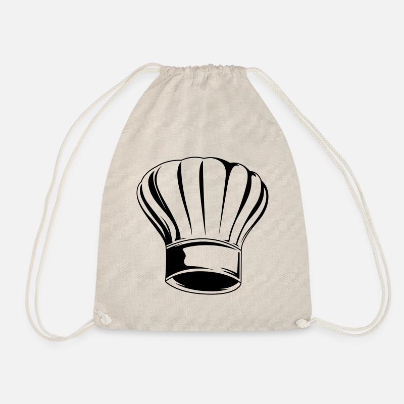 kochmütze cooking kochen symbol - Turnbeutel - Natur
