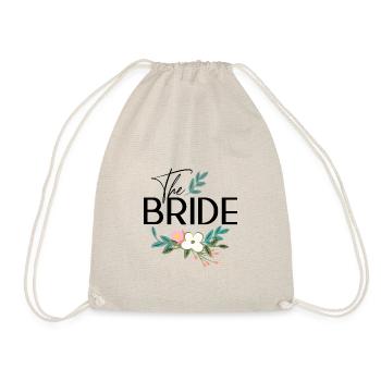 The Bride - Drawstring Bag - nature - Front