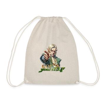 Elf V.4 - Drawstring Bag - nature - Front