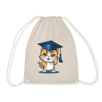 Remise de diplôme du bac nouveau diplômé - Sac de sport léger - nature - Devant