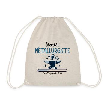 Métier Bientôt Métallurgiste En Cours - Sac de sport léger - nature - Devant