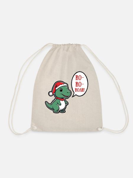Ro Ro Roar - Drawstring Bag - nature