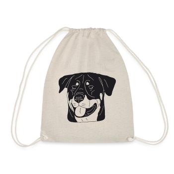 Rottweiler - Turnbeutel - Natur - Vorne