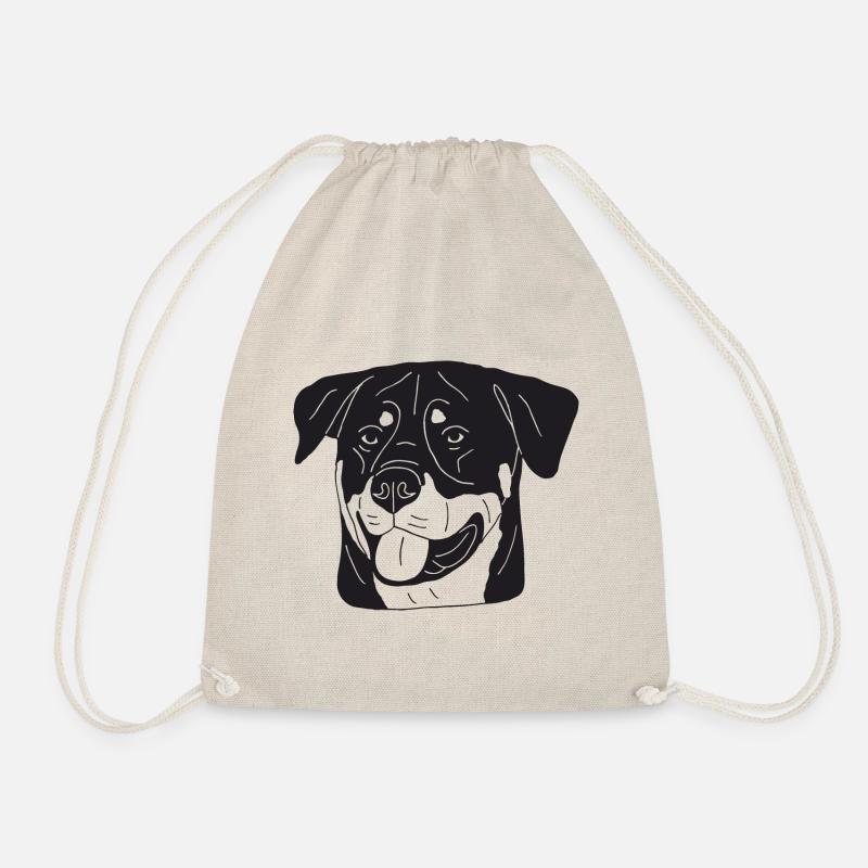 Rottweiler - Turnbeutel - Natur
