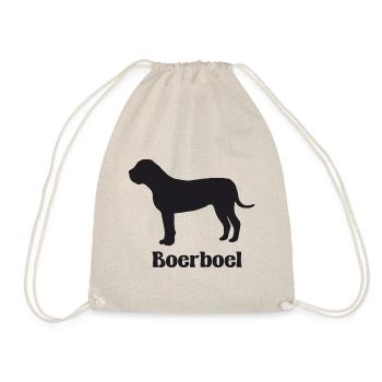 Boerboel Silhouette - Turnbeutel - Natur - Vorne
