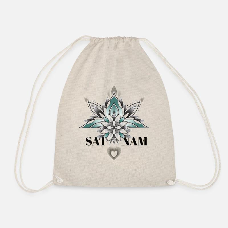 Sat Nam - Drawstring Bag - nature