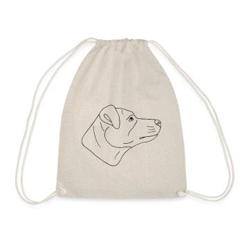 Jack Russell Terrier - Turnbeutel - Natur - Vorne