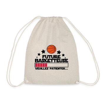 future basketteuse - Sac de sport léger - nature - Devant